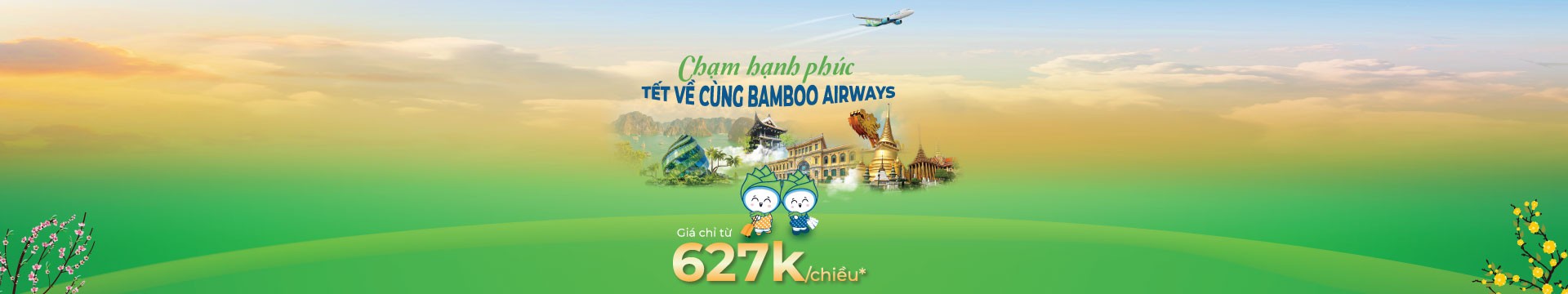 Vé máy bay tết Bamboo