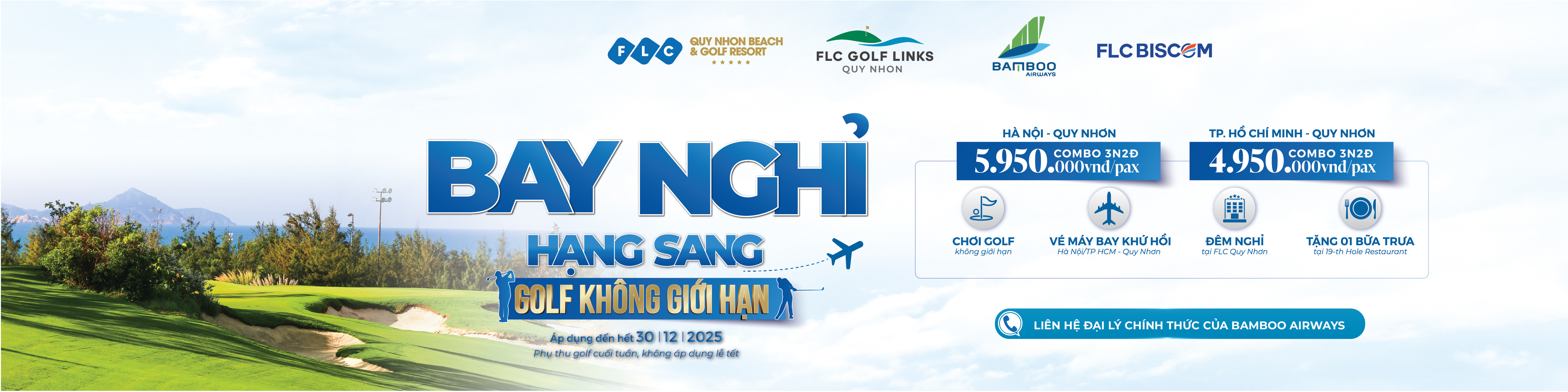 BAY XA NGHỈ DƯỠNG THẬT SANG