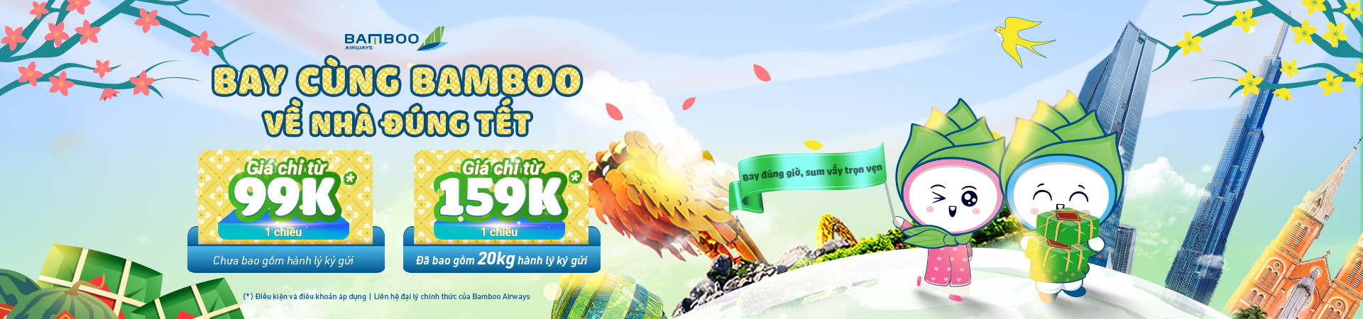 Bamboo Airways khởi động mùa Tết Bính Ngọ 2026 – Bay sớm, về nhà đúng Tết!