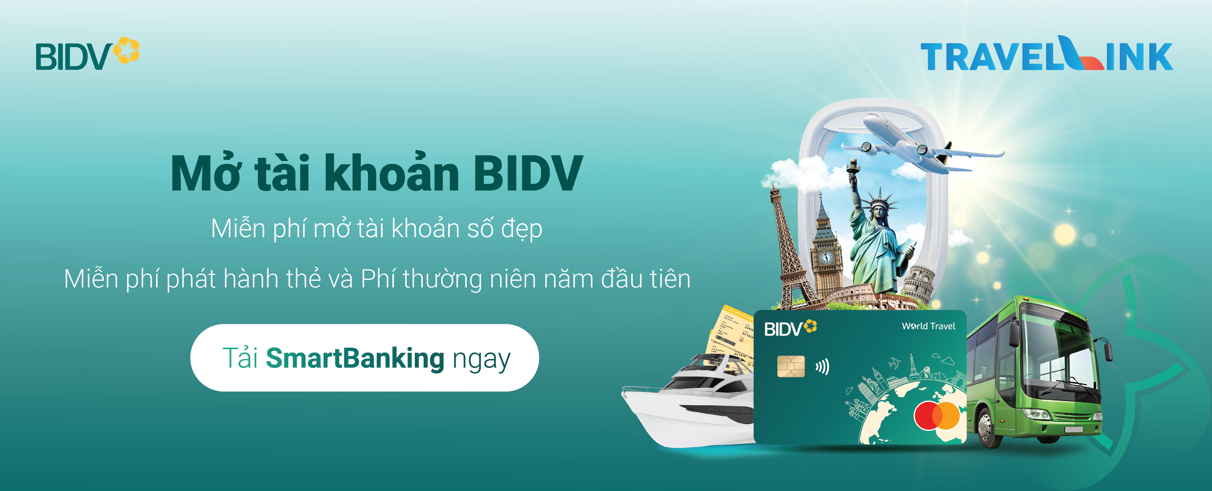 Mở Tài khoảng BIDV