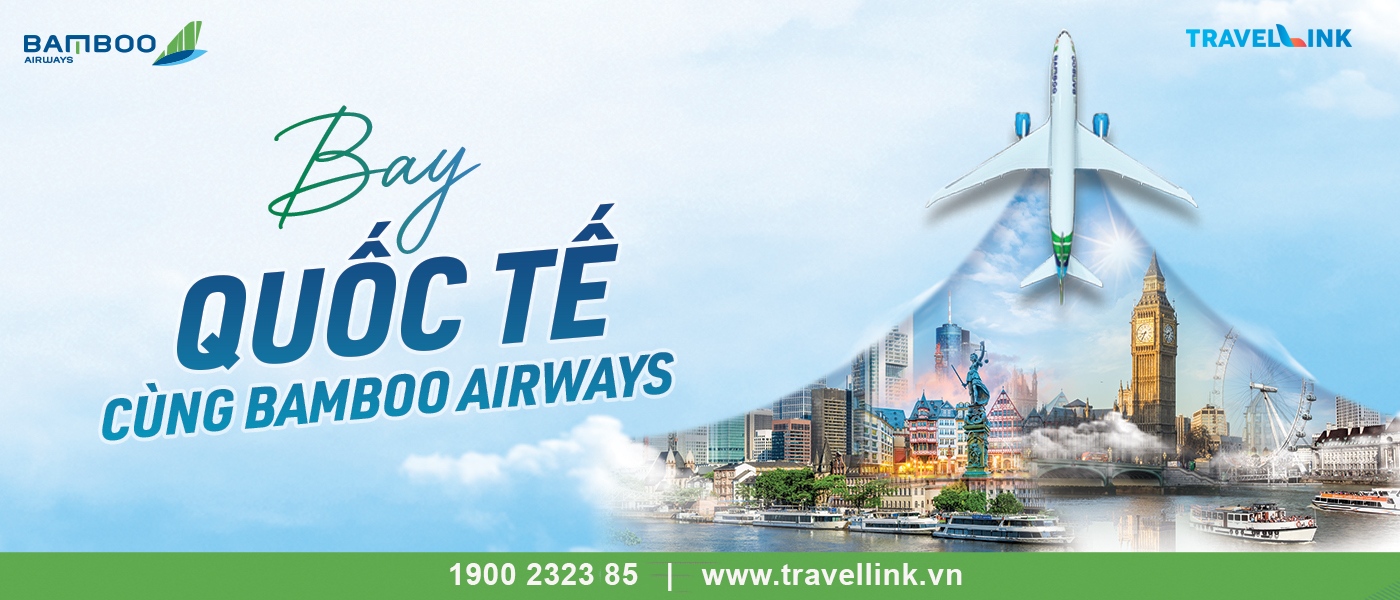 Bay Quốc tế cùng Bamboo Airways.