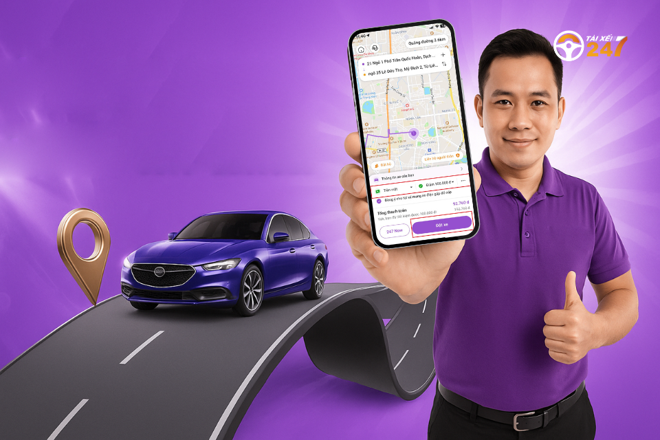 Thuê tài xế lái xe hộ đi công tác đảm bảo an toàn khi di chuyển