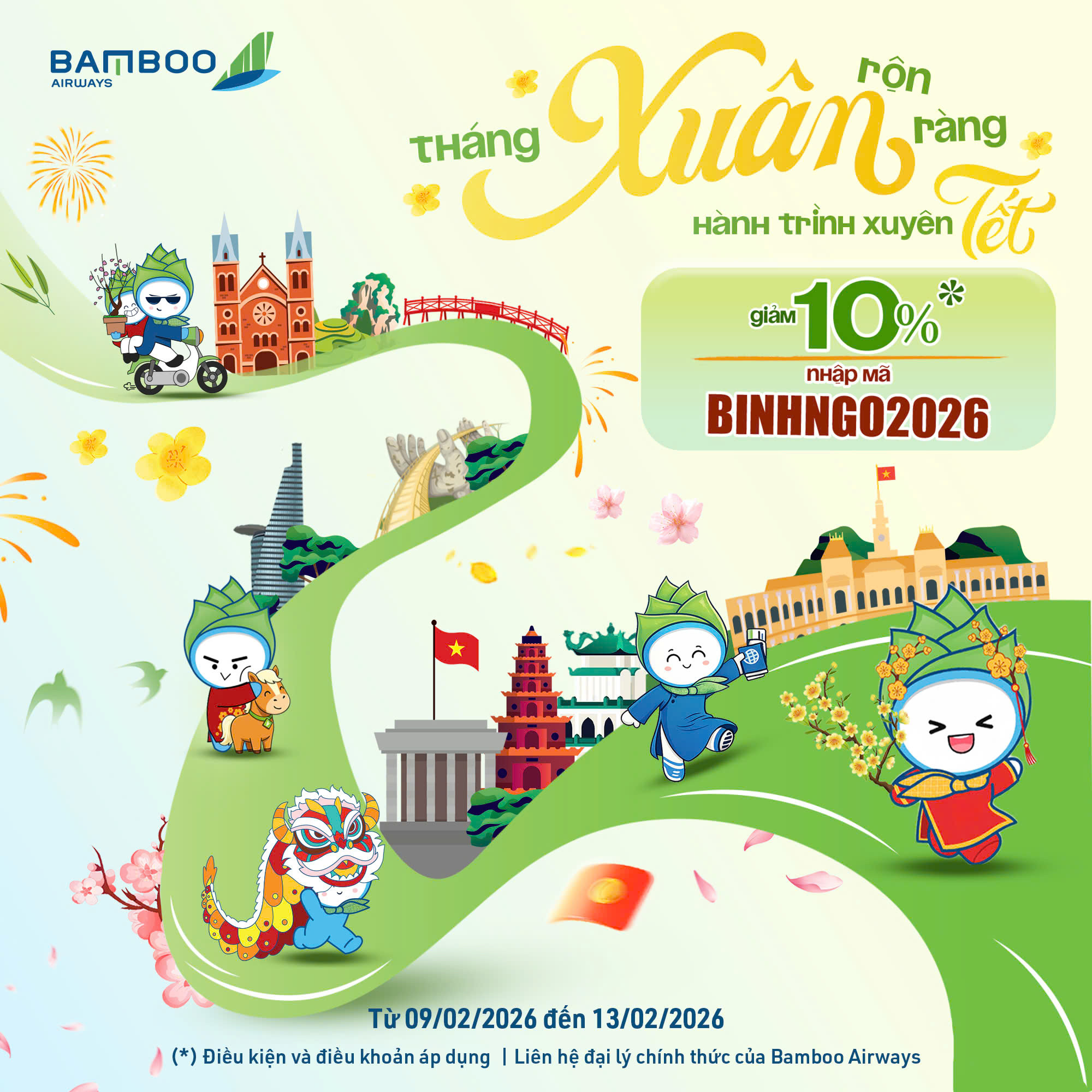 THÁNG XUÂN RỘN RÀNG – HÀNH TRÌNH XUYÊN TẾT