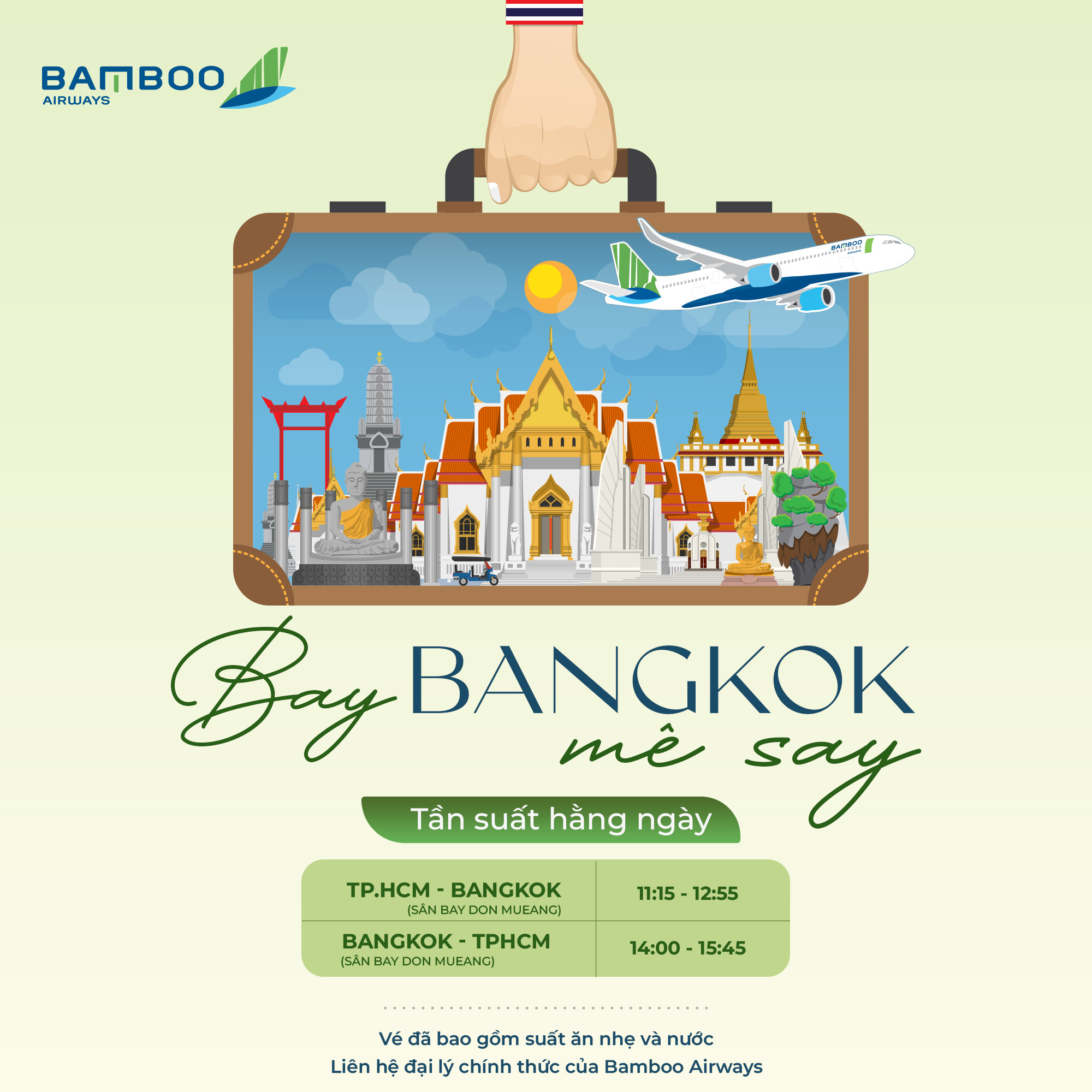 BAY BANGKOK MÊ SAY CÙNG BAMBOO AIRWAYS!