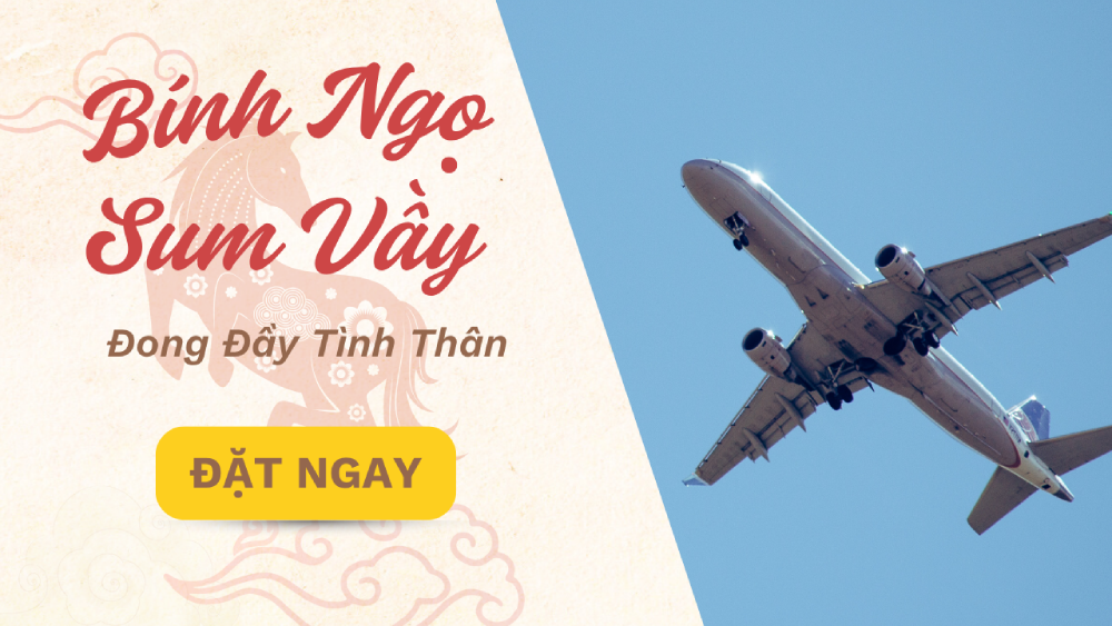 Vé máy bay Tết giá rẻ 2026 - Top 5 chặng bay hot nhất