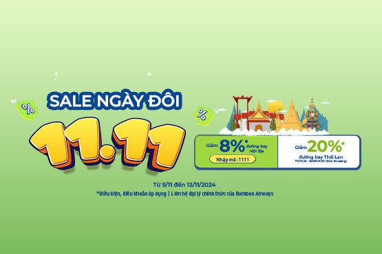 Sale ngày đôi 1️⃣ 1️⃣ . 1️⃣ 1️⃣ , vui gấp bội!