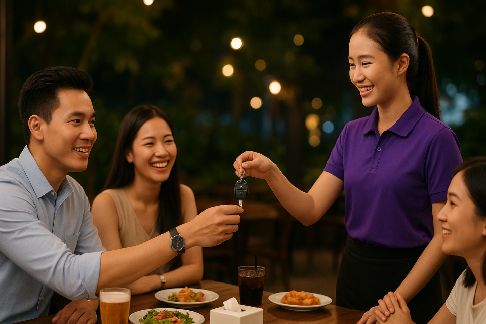 Tài xế lái hộ khi say rượu về nhà: Lựa chọn văn minh cho mọi cuộc vui trọn vẹn