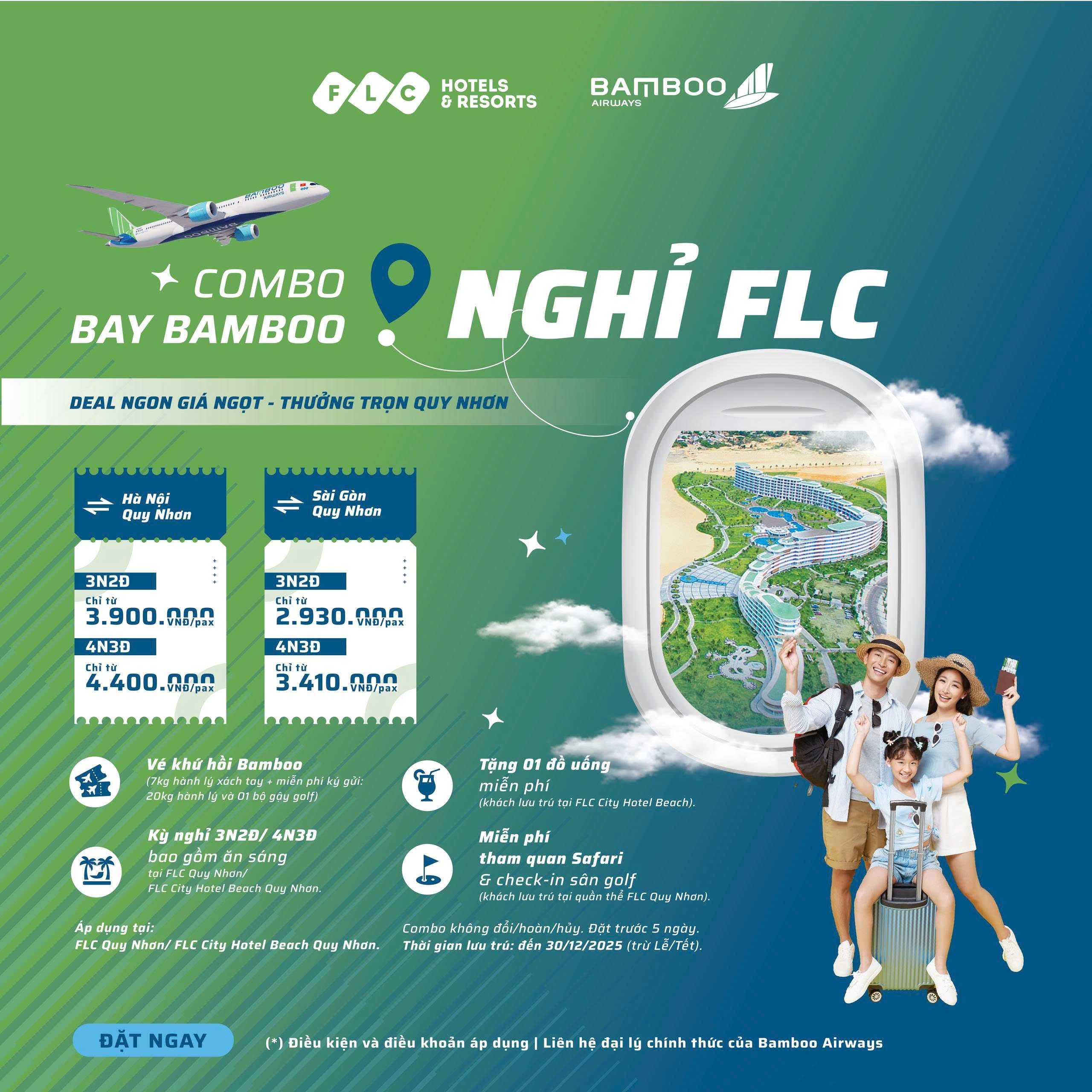 BAY BAMBOO – NGHỈ FLC | DEAL NGON GIÁ NGỌT