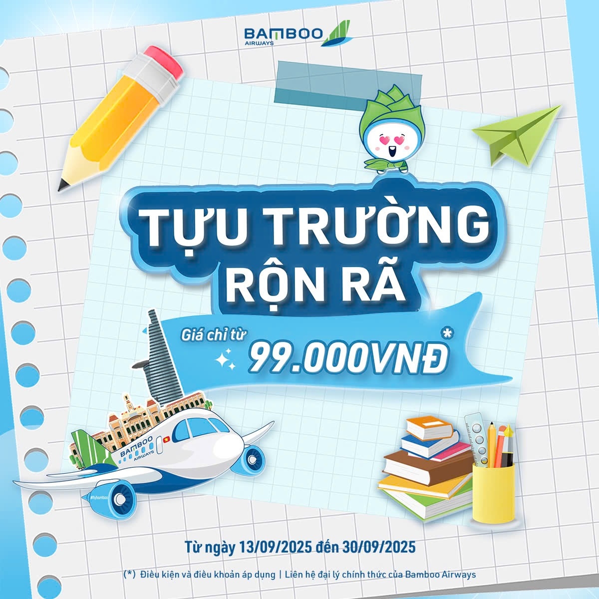 Tựu trường rộn ràng