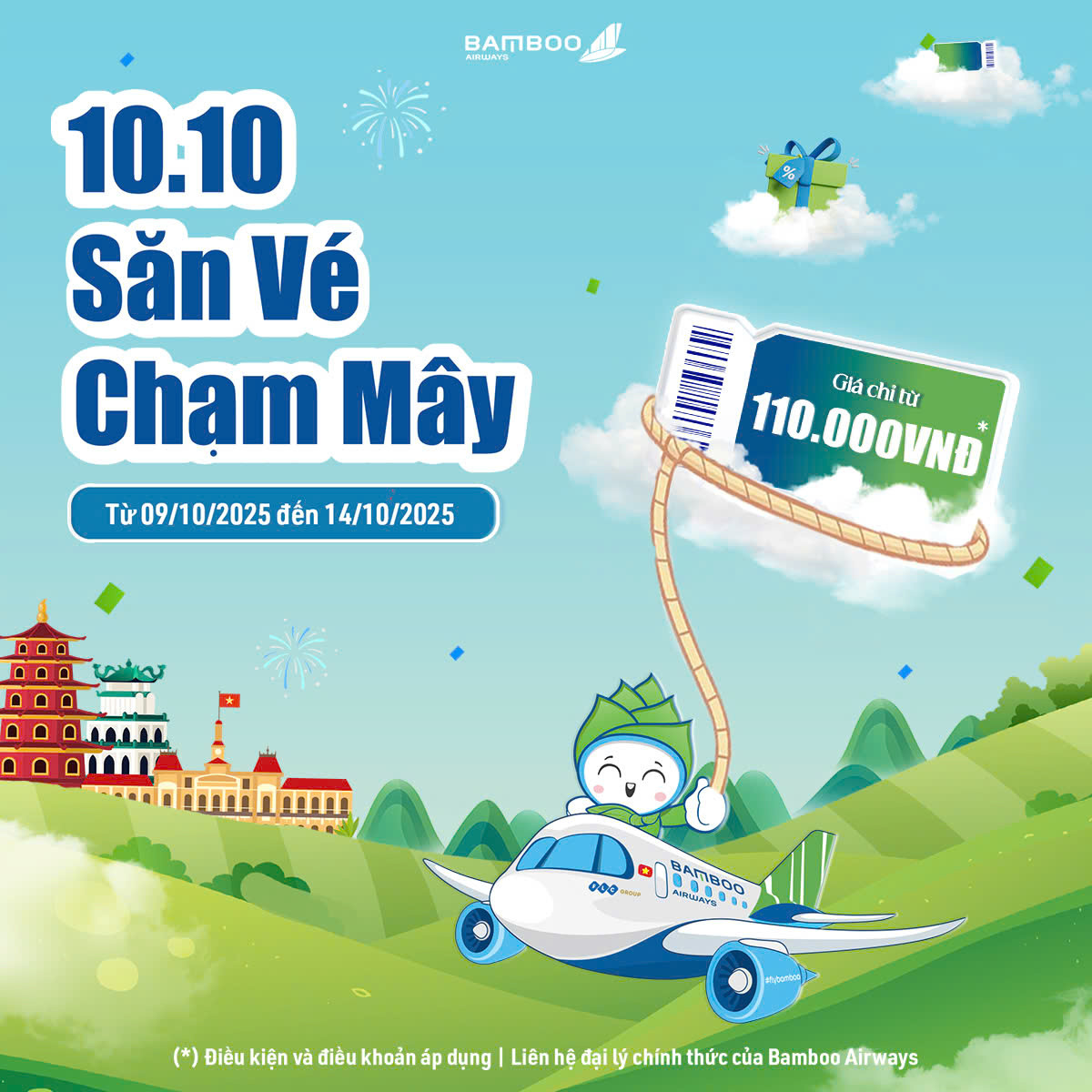 DOUBLE DAY 10.10 – SĂN VÉ CHẠM MÂY