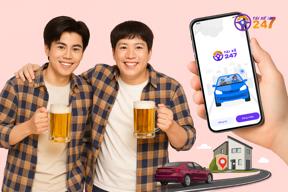 Đặt Taixe247 để thảnh thơi trên mọi hành trình của bạn