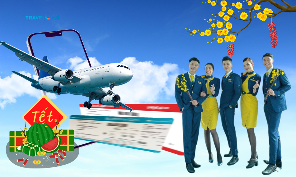 Vé máy bay Tết 2026 – Nên đặt qua đại lý hay website hãng?