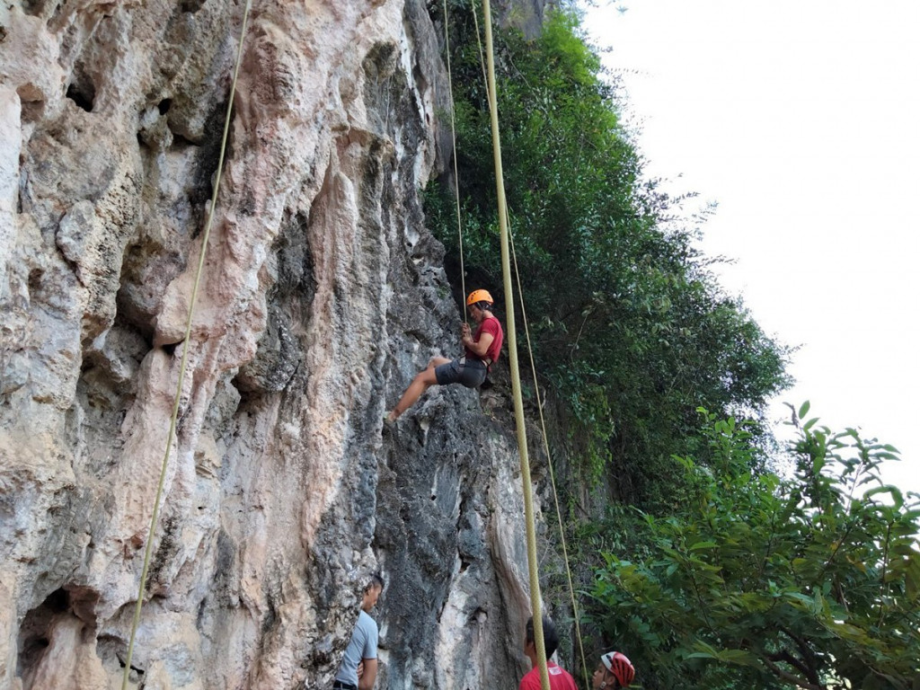 Chơi môn leo núi thể thao ở Lạng Sơn